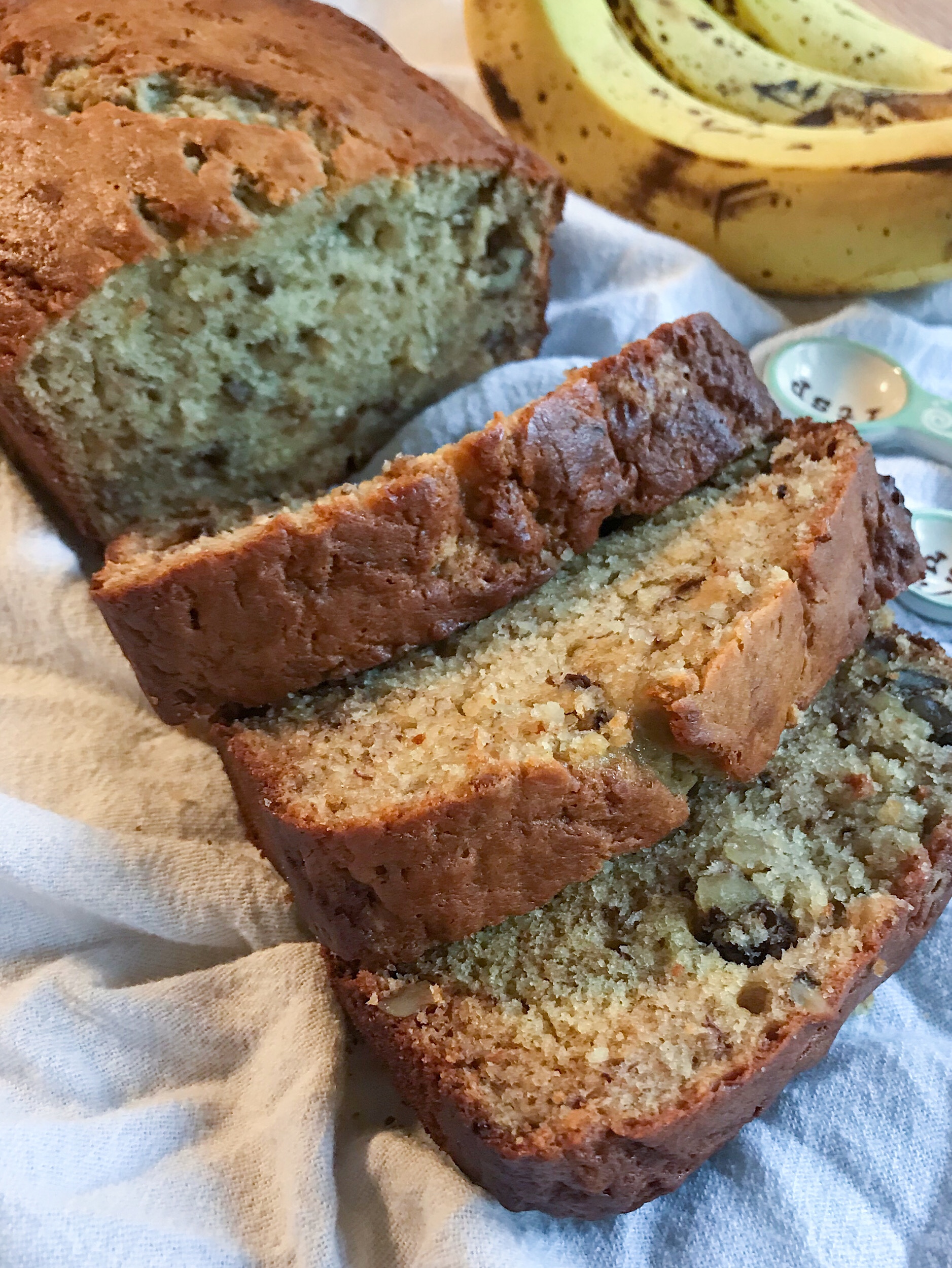 Sour Cream Banana Bread - The Kitchen Sloth